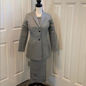 2 Pc Grey Suit